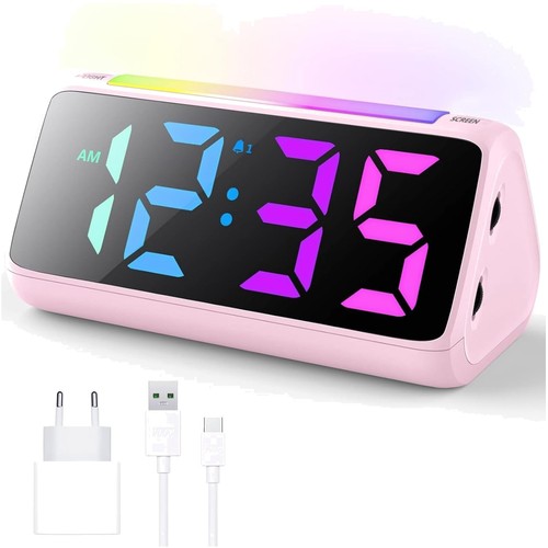 Sveglia digitale bambini led - sveglia,