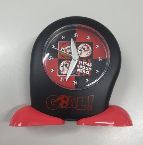 Orologio sveglia milan calcio - orologio,